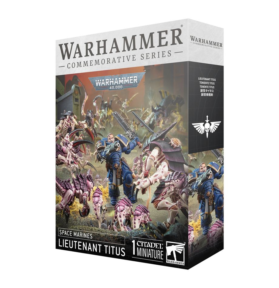 space marines: lieutenant titus space marines: lieutenant titus
