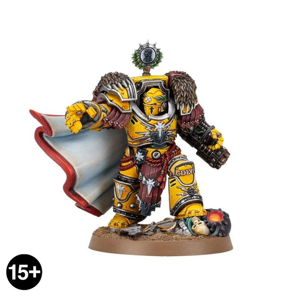 imperial fists legion terminator praetor imperial fists legion terminator praetor