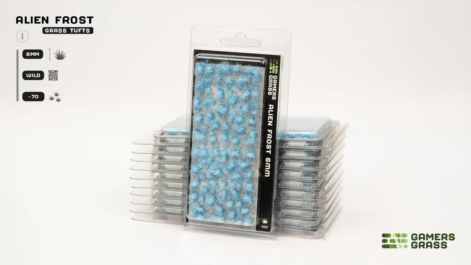 Пучки трави gamers grass: alien frost (6mm) Пучки трави gamers grass: alien frost (6mm)