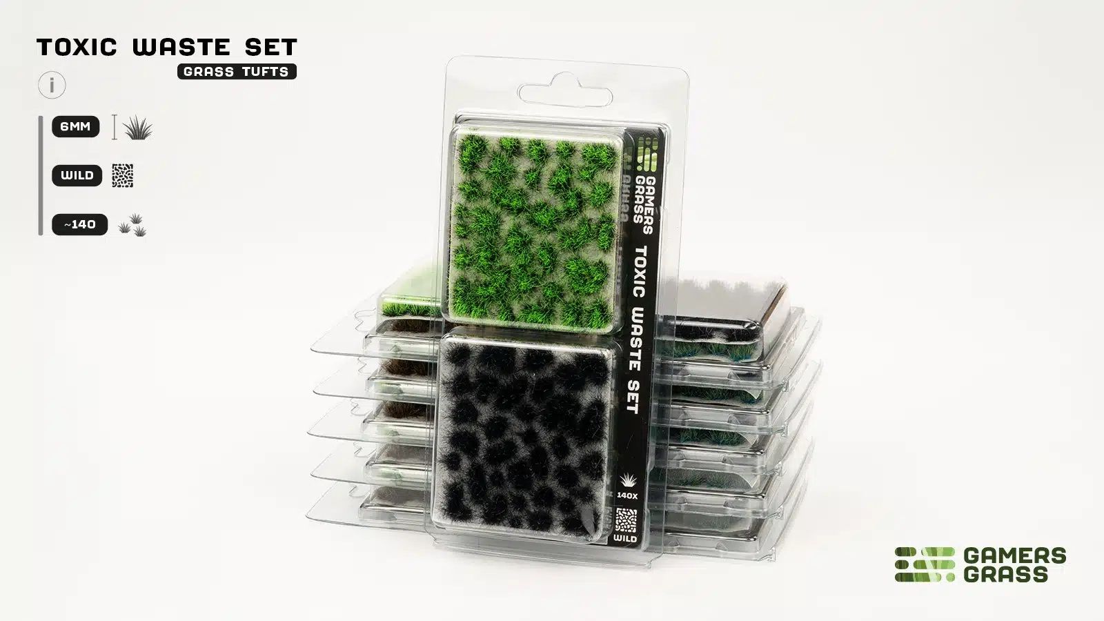 Набір пучків трави gamers grass: toxic waste set Набір пучків трави gamers grass: toxic waste set