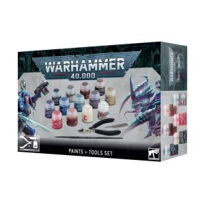 warhammer 40000: paints + tools set