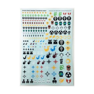 chaos space marine transfer sheet 2013