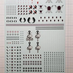 ultramarines tyrannic war space marine transfer sheet
