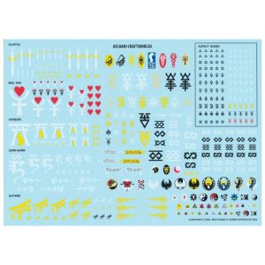 aeldari craftworlds transfer sheet