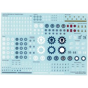 adeptus mechanicus transfer sheet