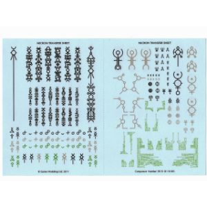 necron transfer sheet