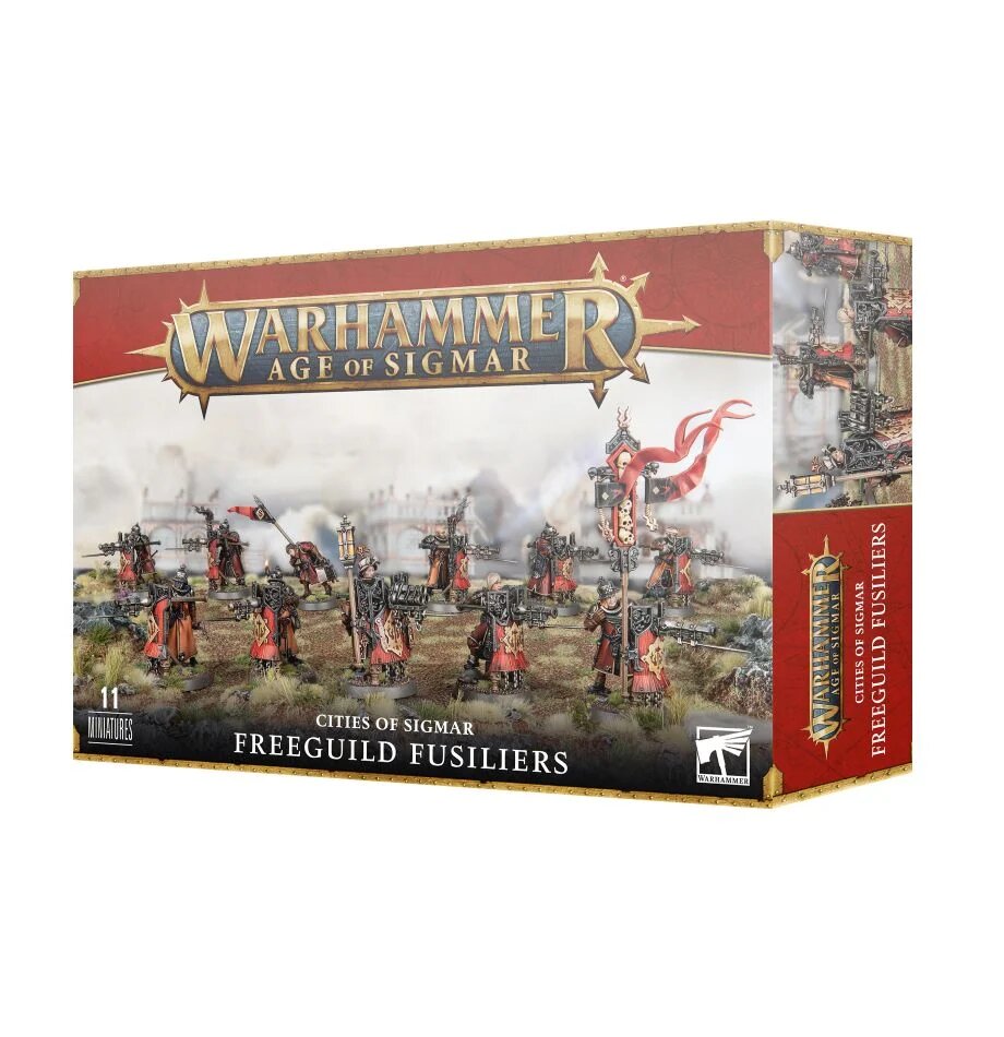 cities of sigmar: freeguild fusiliers cities of sigmar: freeguild fusiliers