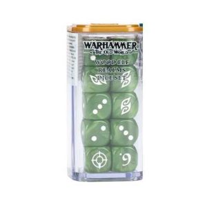 the old world: wood elf realms dice set