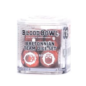 blood bowl: bretonnian team dice set