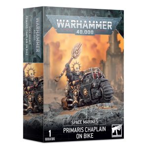 space marines: primaris chaplain on bike