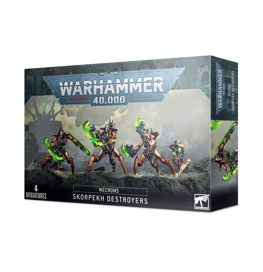 necrons: skorpekh destroyers necrons: skorpekh destroyers