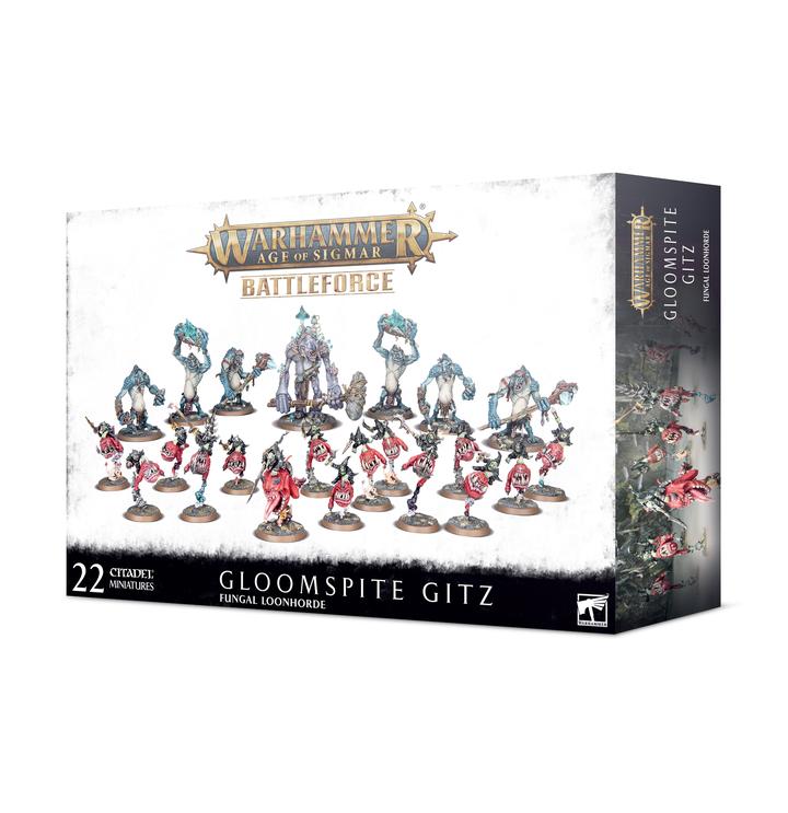 age of sigmar: gloomspite gitz battleforce – fungal loonhorde age of sigmar: gloomspite gitz battleforce – fungal loonhorde