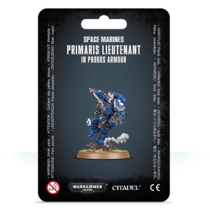 space marines: primaris lieutenant in reiver / phobos armour