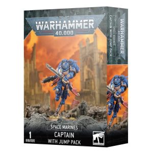 space marines: captain with jump pack