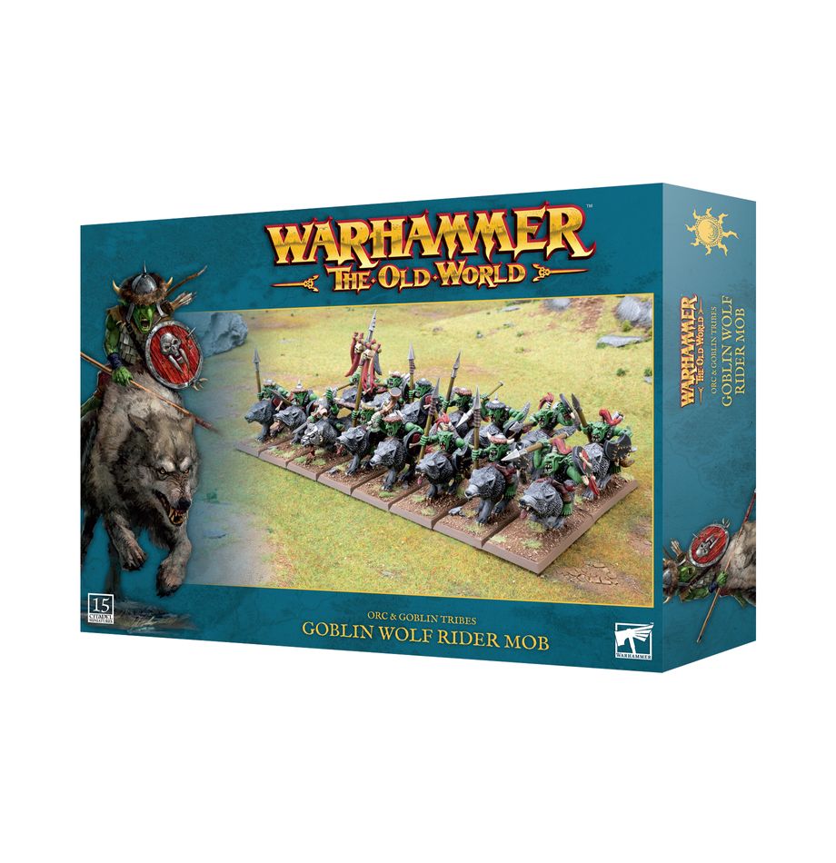 orc & goblin tribes: goblin wolf rider mob orc & goblin tribes: goblin wolf rider mob