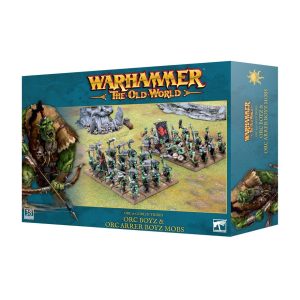orc & goblin tribes: orc boyz & orc arrer boyz mob