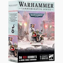 orks: da red gobbo s a bomb inable snowman