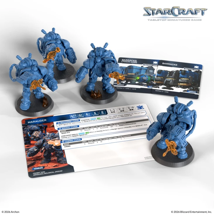 starcraft: terrans – marauder starcraft: terrans – marauder