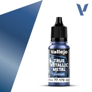 77166 vallejo true metallic metal airbrush: ruby red (18ml)
