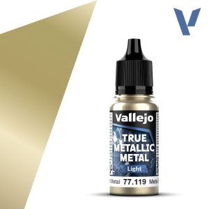 77119 vallejo true metallic metal light: aged metal (18ml)