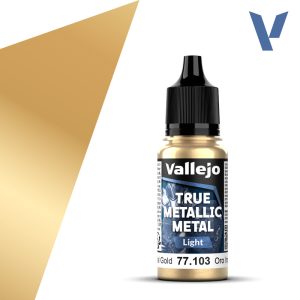 77104 vallejo true metallic metal light: ancient copper (18ml)